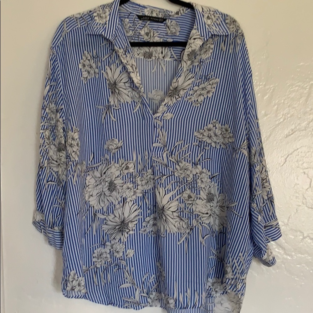 Zara floral top